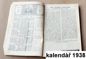 1938 Pecirkuv kalendar b