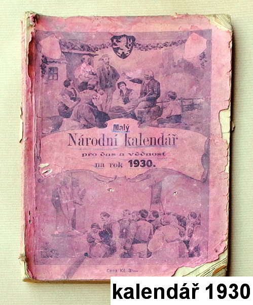 Maly Narodni kalendar 1930