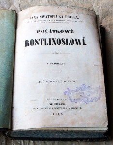 Pressl Pocatkove rostlinoslowi 1848 67a - knihy naučné, atlasy, slovníky