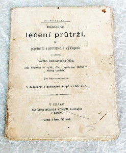 Storch leceni prutrzi 1884 - knihy naučné, atlasy, slovníky