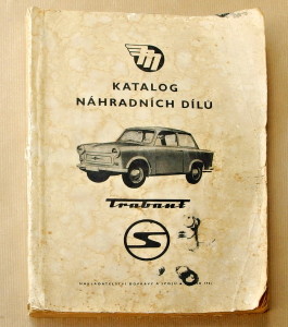 Trabant katalog nahradnich dilu - veterány, auto, moto, stroje