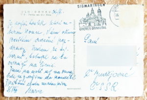 ansichtskarte Ulm 126a - pohlednice, známky, celistvosti