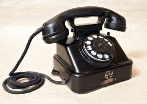 bakelitovy telefon Mikrofona 1 - staré telefony a náhradní díly