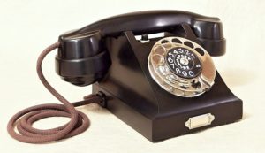 bakelitovy telefon Prchal Ericsson maly staré TELEFONY - sbírka