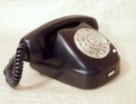 bakelitovy telefon Tesla T65S 4 staré TELEFONY - sbírka