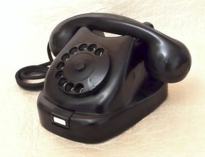 bakelitovy telefon Tesla pujcovna 1958c Vintage PŮJČOVNA - telefony