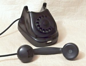 bakelitovy telefon Tesla pujcovna 1958d Vintage PŮJČOVNA - telefony