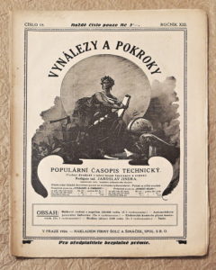 casopis vynalezy a pokroky 1923 rocnik XIII c18 - noviny, časopisy, kalendáře