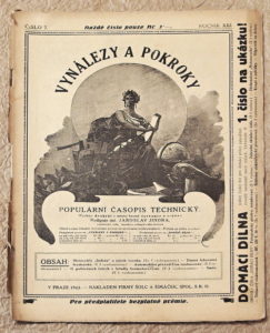 casopis vynalezy a pokroky 1923 rocnik XIII c7 - noviny, časopisy, kalendáře