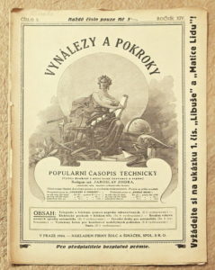 casopis vynalezy a pokroky 1924 rocnik XIV c5 - noviny, časopisy, kalendáře