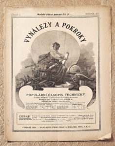casopis vynalezy a pokroky 1925 rocnik XV c3 - noviny, časopisy, kalendáře