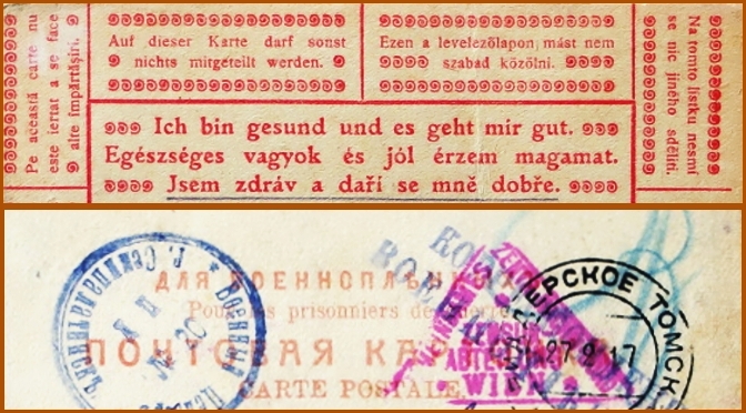 dopisnice zajatecka posta Etappenpostamt - pohlednice, známky, celistvosti
