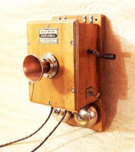 dreveny telefon Deckert Homolka staré TELEFONY - sbírka