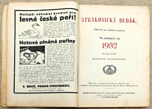 kalendar strakonicky dudak 1932b