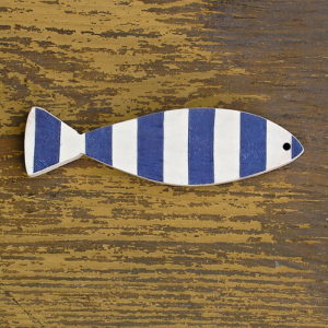 namornicke dekorace ryba pruh modra PROJEKTY