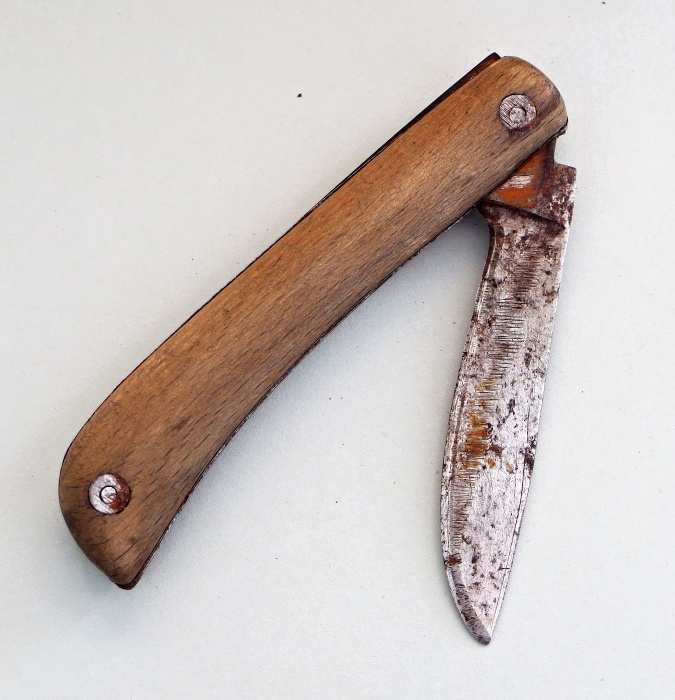 old knife Sandrik 3c - nože, břitvy, kulmy