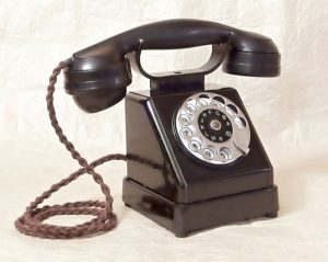 plechovy telefon Telegrafia staré TELEFONY - sbírka