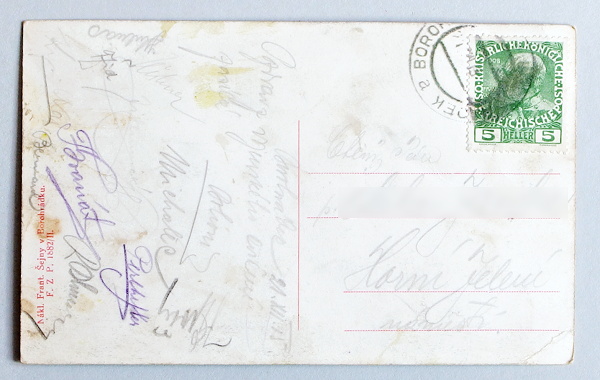 pohlednice Borohradek 228a - pohlednice, známky, celistvosti