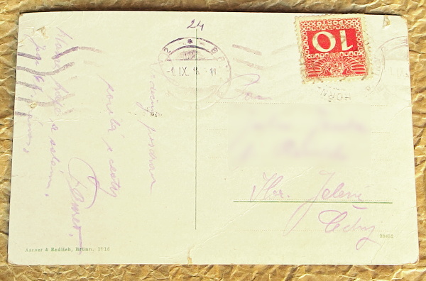 pohlednice Brno Bahnring 1200a - pohlednice, známky, celistvosti