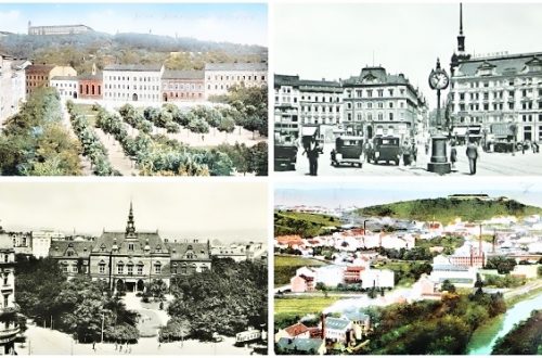 pohlednice Brno Bismarck nam koliste Nemecky dum - pohlednice, známky, celistvosti