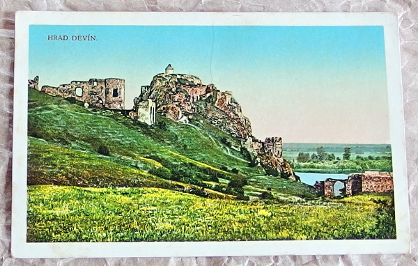 pohlednice Devin hrad 2 - pohlednice, známky, celistvosti