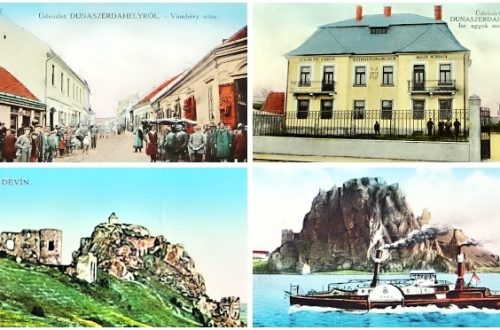 pohlednice Dunaszerdahely Dewiny nat Dunajon - pohlednice, známky, celistvosti