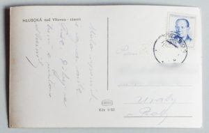 pohlednice Hluboka zamek 574a - pohlednice, známky, celistvosti