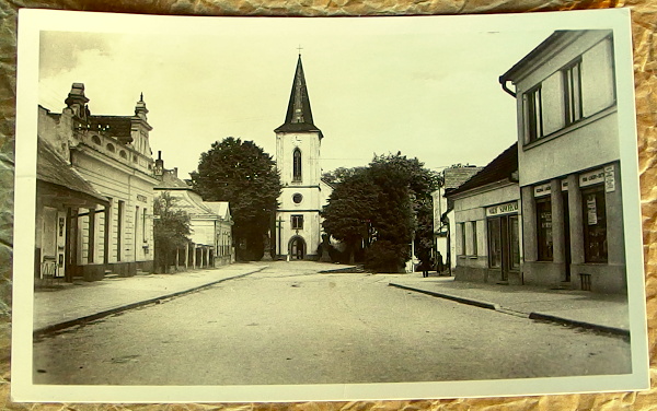 pohlednice Horni Jeleni kostel 1276 - pohlednice, známky, celistvosti