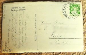 pohlednice Horni Jeleni partie 1232a - pohlednice, známky, celistvosti