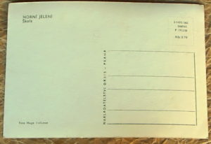 pohlednice Horni Jeleni skola 1296a - pohlednice, známky, celistvosti