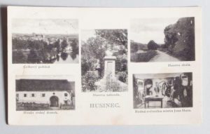pohlednice Husinec 553 - pohlednice, známky, celistvosti