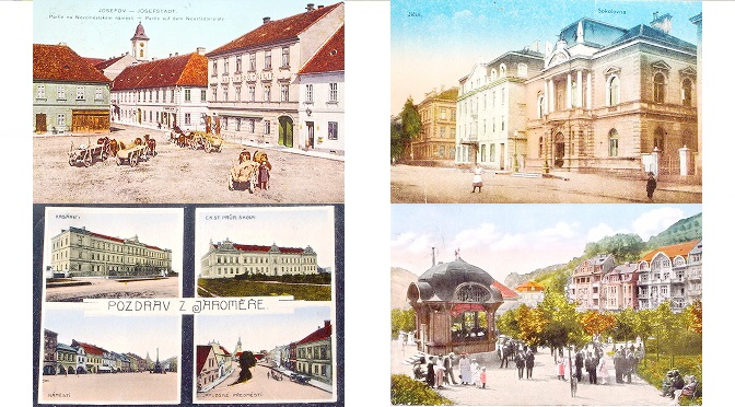 pohlednice Jicin Janske Lazne Johannisbad - pohlednice, známky, celistvosti