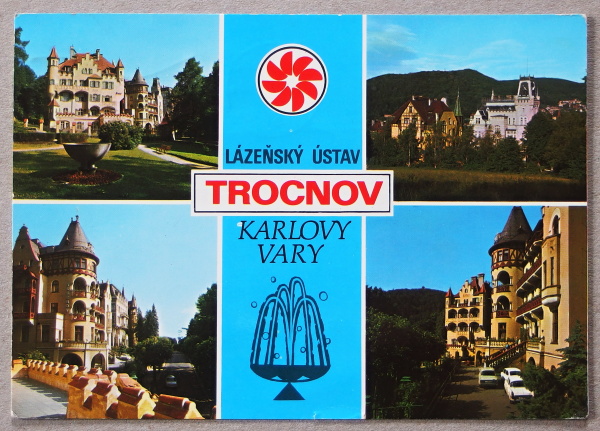 pohlednice Karlovy Vary 1921 - pohlednice, známky, celistvosti