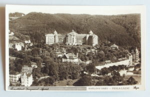 pohlednice Karlovy Vary Imperial 597 - pohlednice, známky, celistvosti
