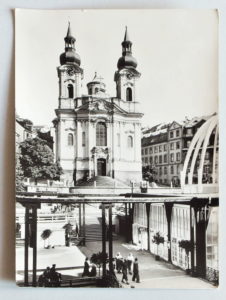 pohlednice Karlovy Vary chram 620 - pohlednice, známky, celistvosti