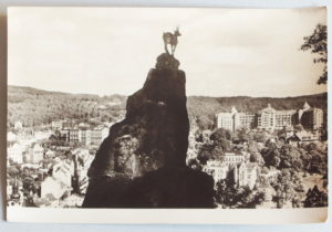 pohlednice Karlovy Vary jeleni skok 619 - pohlednice, známky, celistvosti