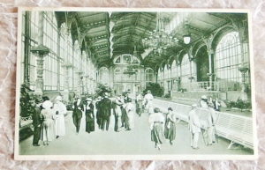 pohlednice Karlovy Vary vnitrni kolonada 33 - pohlednice, známky, celistvosti