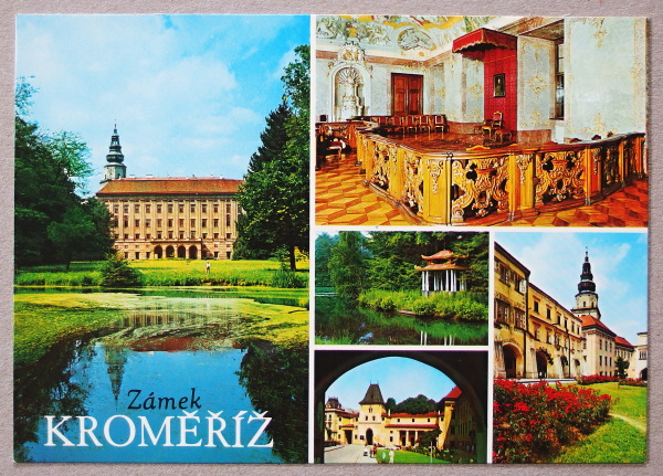 pohlednice Kromeriz 1971 - pohlednice, známky, celistvosti