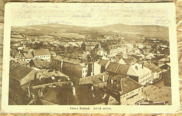 pohlednice Kutna Hora 1206 - pohlednice, známky, celistvosti