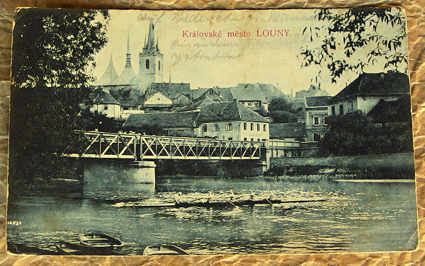 pohlednice Louny 1191 - pohlednice, známky, celistvosti