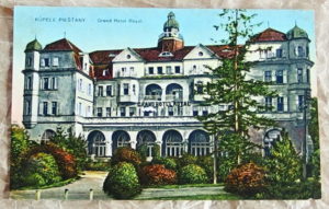 pohlednice Piestany hotel Royal 57 - pohlednice, známky, celistvosti