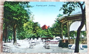pohlednice Piestany kupelny park 11 - pohlednice, známky, celistvosti