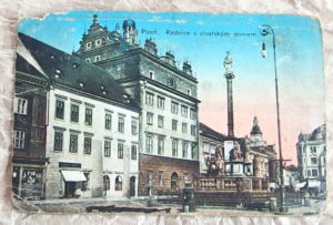 pohlednice Plzen radnice 83 - pohlednice, známky, celistvosti