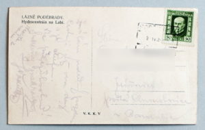 pohlednice Podebrady hydrocentrala 433a - pohlednice, známky, celistvosti