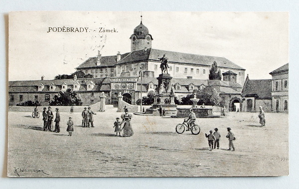 pohlednice Podebrady zamek 431 - pohlednice, známky, celistvosti