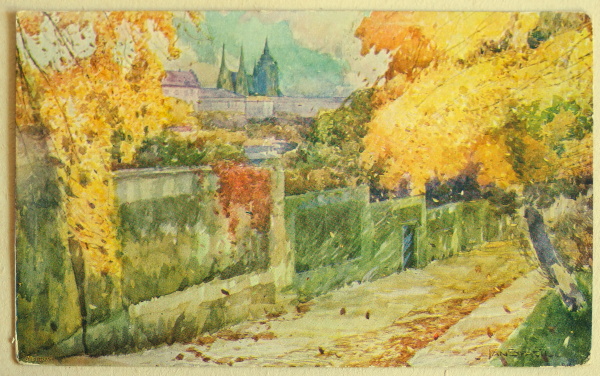 pohlednice Praha Hradcany 1486 - pohlednice, známky, celistvosti
