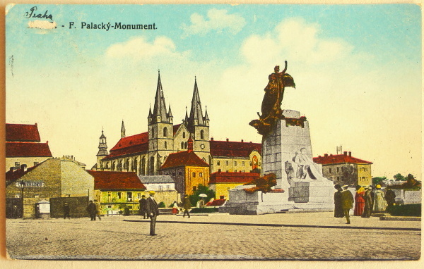 pohlednice Praha Palacky 1493 - pohlednice, známky, celistvosti