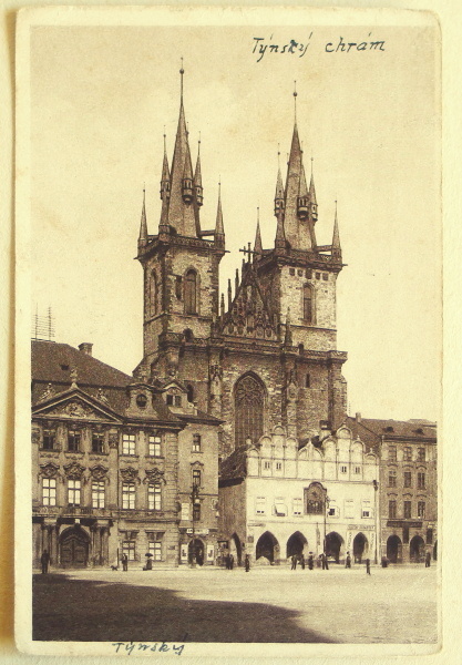 pohlednice Praha Tynsky chram 1499 - pohlednice, známky, celistvosti