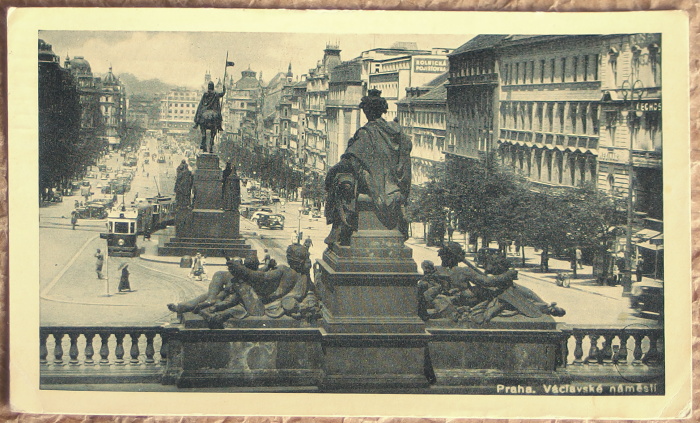 pohlednice Praha Vaclavske namesti 779 - pohlednice, známky, celistvosti