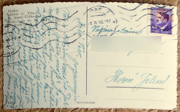 pohlednice Praha chram 770a - pohlednice, známky, celistvosti